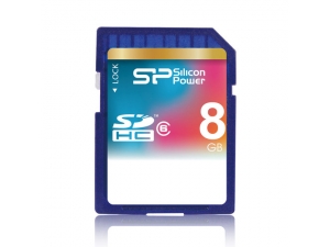 Secure Digital 8GB Class 10 (SDHC) Silicon Power
